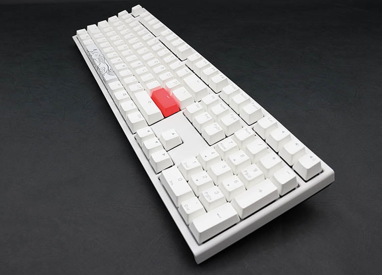 Ban Phim Co Ducky One 2 White Led 6