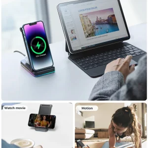Đế sạc không dây Joyroom JR-WQN01 3 in 1