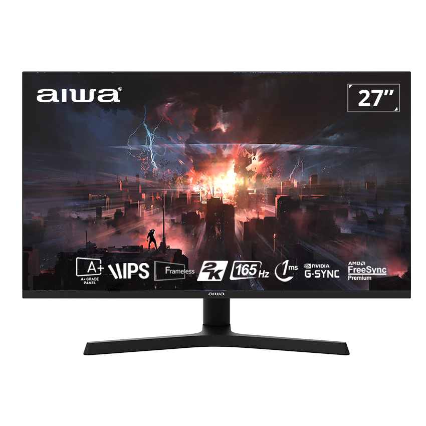 AIWA MZ270L-Y 27inch monitor 165Hz IPS 2K 1ms