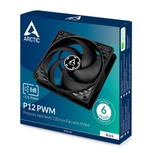 Arctic P12 PWM Fan Black