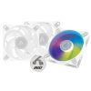 Arctic P12 PWM PST ARGB Fan White – 3 Pack