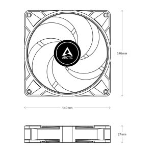 Arctic P14 Max Fan Black